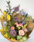 Electric Bloom Large bouquet - vibrant mix of cobalt blue, sunshine yellow and vivid pink - image 4