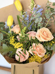 Sherbet Dip Large bouquet - spring-inspired mix of powder blues, candy pinks and lemon zest - image 1