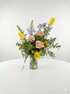 Sherbet Dip Medium bouquet - spring-inspired mix of powder blues, candy pinks and lemon zest - image 1